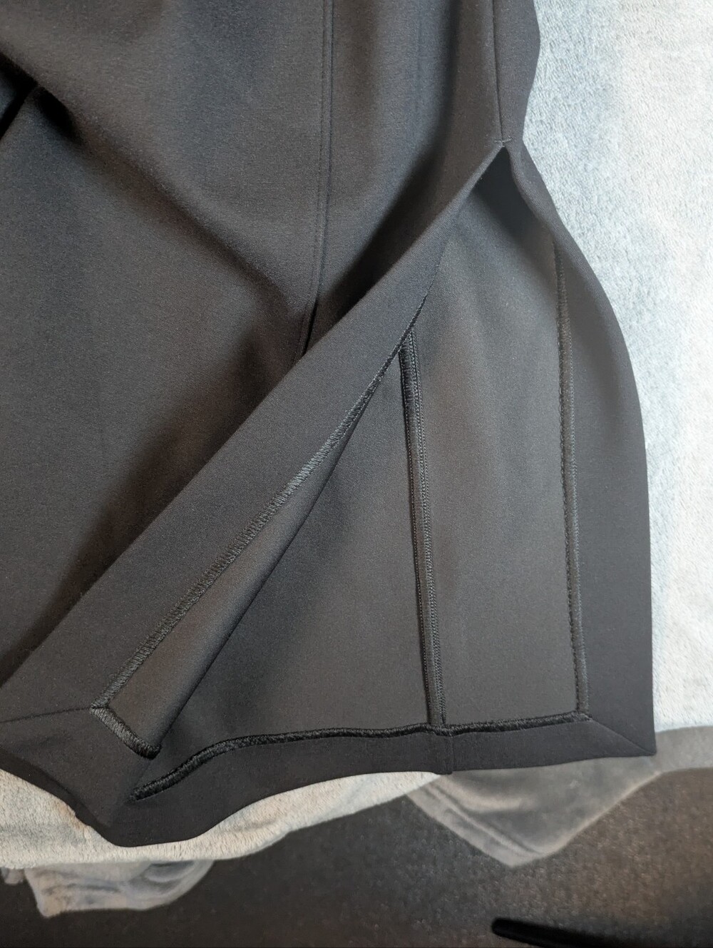 NWT Spanx Ponte Shaping Midi Tank Dress - Classic Black (Size S) - Picture 9 of 10